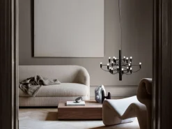 Flos 2097/18 – matt sort- Taklamper Og Plafond