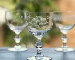the Vintage List 4 stk | Fern Vinbeger- Til Det Dekkede Bordet