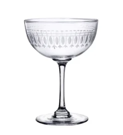 the Vintage List 6 stk | Ovals Champagneskål- Til Det Dekkede Bordet