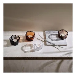 Iittala Aalto grå telysholder- Lysestaker / Lyslykter / Lys|Dekor