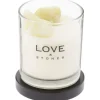 Love &amp; Stones Abundance Citrin Duftlys- Duftlys/Duftolje|Lysestaker / Lyslykter / Lys