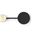 MENU Afteroom Coat Hanger small, black/brass- Hyller Og Garderobe|Knagger / Knotter / Kleshengere