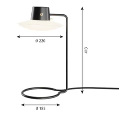 Louis Poulsen AJ Oxford bordlampe- Bordlampe