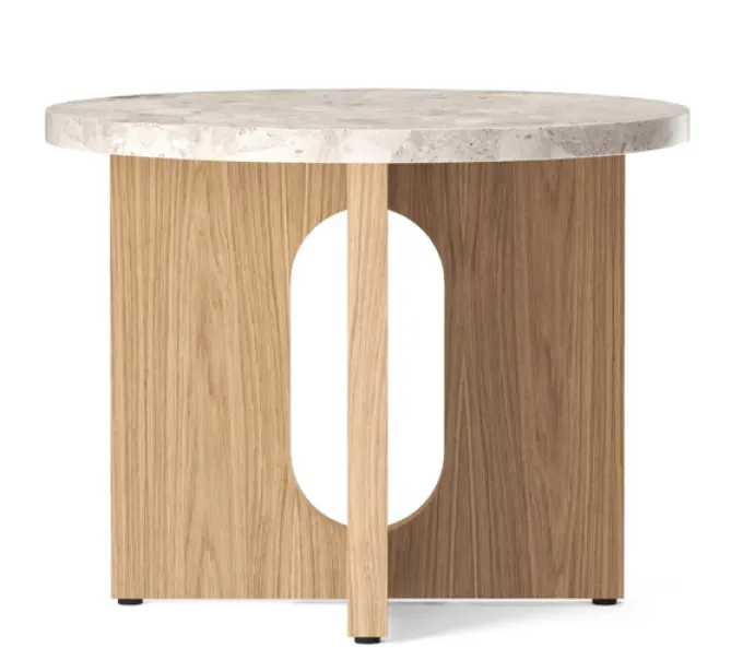 MENU Androgyne sidebord, base i eik- Bord