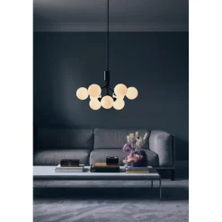 Nuura Apiales 9, satin black/opal- Taklamper Og Plafond