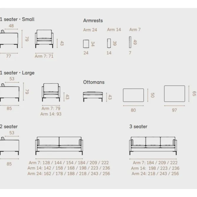 LK Hjelle Arena Sofa- Sofa