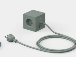 Avolt Square 1 Oak Green- Lyspærer Og Annet Nyttig|Accessories