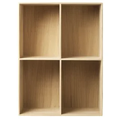 FDB Mu00f8bler B98 Bokhylle, Eik -54×72- Hyller Og Garderobe