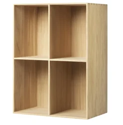 FDB Mu00f8bler B98 Bokhylle, Eik -54×72- Hyller Og Garderobe