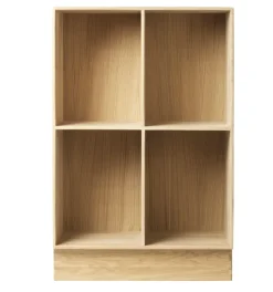 FDB Mu00f8bler B98 Bokhylle, Eik -54×72- Hyller Og Garderobe