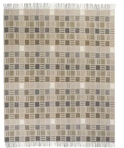 Designers Guild Bainbridge – ullpledd – natural- Pledd