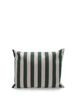 SKAGERAK Barriere Utepute -50×40 -Grønne striper- Puter