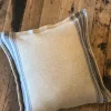 Ralph Lauren Beauvais Grain Sack – pute –  dobbel stripe- Puter