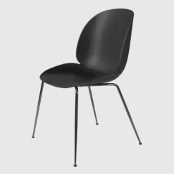 GUBI Beetle Dining Chair – Sort krom- Spisestuestoler