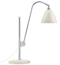 GUBI Bestlite BL1 – Bordlampe – crome/matt hvit – Utstilling- Bordlampe