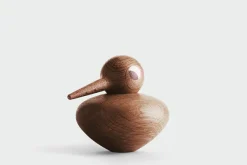 Bird Chubby – Håndlaget i eik- Dekor