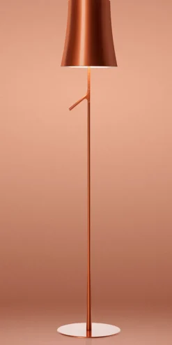 Foscarini Birdie – gulvlampe – kobber- Gulvlampe