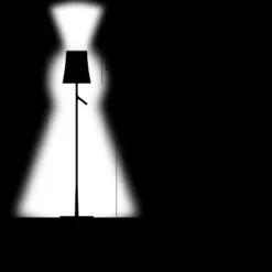 Foscarini Birdie – gulvlampe – kobber- Gulvlampe