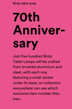 Northern Birdy Bordlampe Anniversary- Bordlampe