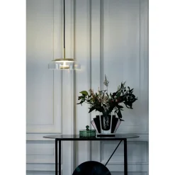 Nuura Blossi 1, nordic gold/clear- Taklamper Og Plafond