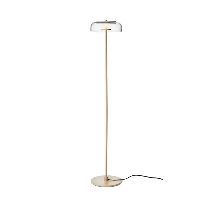Nuura Blossi floor, gold/clear- Gulvlampe