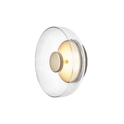 Nuura Blossi wall, gold/clear- Vegglampe|Taklamper Og Plafond
