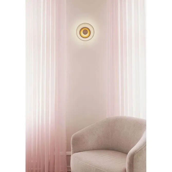 Nuura Blossi wall, gold/clear- Vegglampe|Taklamper Og Plafond