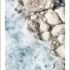 Incado Blue Water 50×70 m/eikeramme- Bilder / Postere / Veggdecor