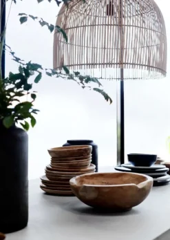 Muubs Bolle Salat 30 -Teak- Til Det Dekkede Bordet|Fat / Brett / Skåler