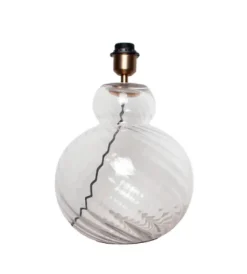 Specktrum Bordlampe – Lily, clear swirl- Bordlampe