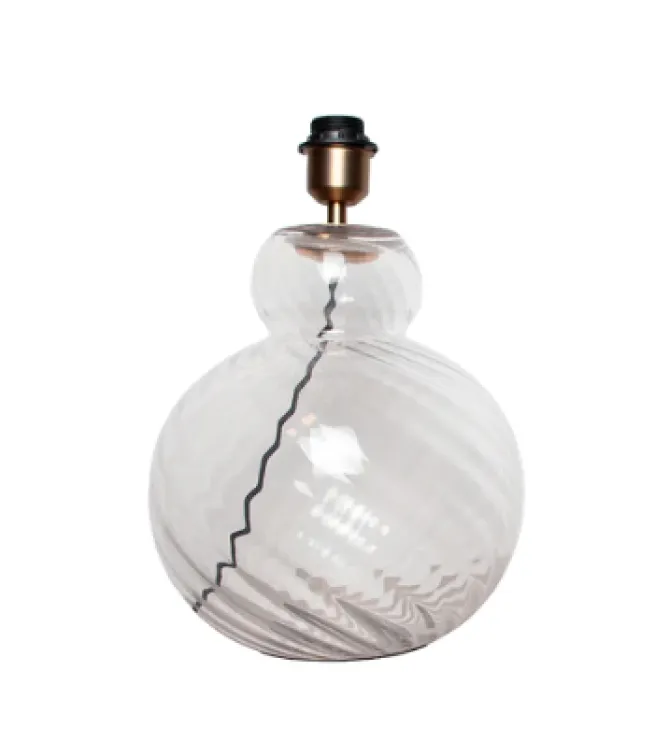 Specktrum Bordlampe – Lily, clear swirl- Bordlampe