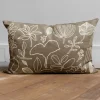 Fine Little Day Botanic Leaves -Brodert putetrekk- Puter
