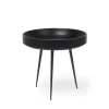 Mater Bowl Table – Black Stained Mango Wood S- Bord