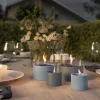 Tenderflame Breeze Light Blue- Lysestaker / Lyslykter / Lys