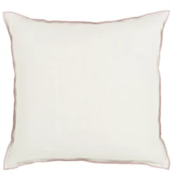 Designers Guild Brera Lino Cameo & Parchment Cushion- Puter