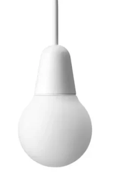 Fritz Hansen Bulb Fiction pendel matt hvit- Taklamper Og Plafond