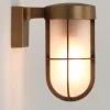 Astro Cabin wall frosted antique brass- Vegglampe|Utelamper