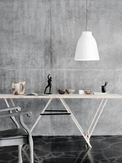 Fritz Hansen Caravaggio P3 pendel matt hvit- Taklamper Og Plafond