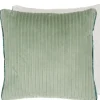 Designers Guild Cassia Cord – fløyelspute – Antique Jade- Puter