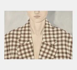 Paper Collective Check Shirt 50 x 70 cm- Bilder / Postere / Veggdecor