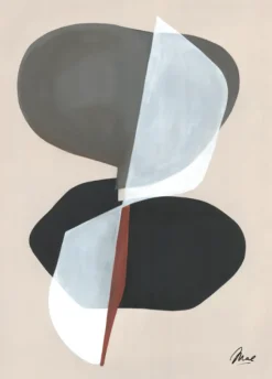 Paper Collective Composition 01  50 x 70 cm- Bilder / Postere / Veggdecor