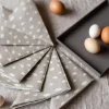 Cooee Design Cooee Serviett Dots Sand- Til Det Dekkede Bordet|Dekor
