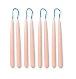 Ferm Living Dipped Candles, Blush – Set of 8- Lysestaker / Lyslykter / Lys