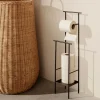 Ferm Living Dora Toalettpapir Stativ – Sort- Bad