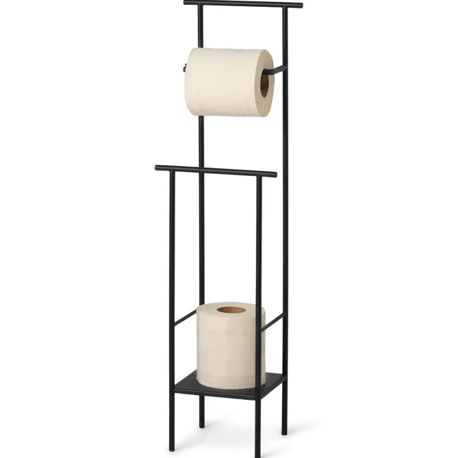 Ferm Living Dora Toalettpapir Stativ – Sort- Bad