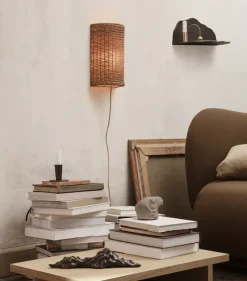 Ferm Living Dou veggskjerm rotting- Vegglampe