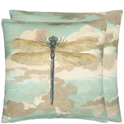 Designers Guild Dragonfly Over Clouds -pute- Puter