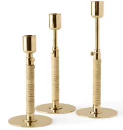 MENU Duca Candleholder – olive green- Lysestaker / Lyslykter / Lys
