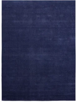 MASSIMO Earth bamboo gulvteppe – farge vibrant blue- Gulvtepper