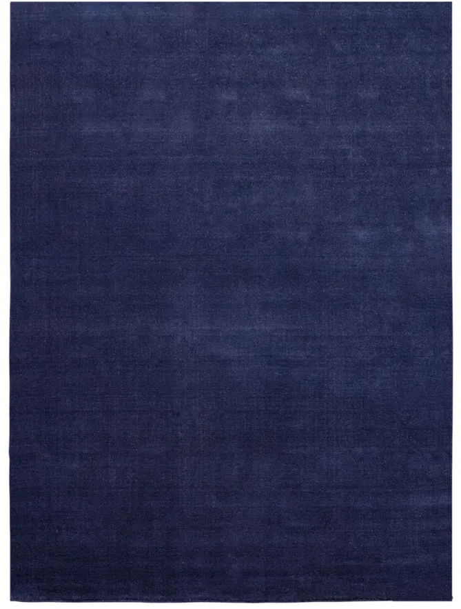 MASSIMO Earth bamboo gulvteppe – farge vibrant blue- Gulvtepper